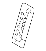 89366AR000NNB - Body: Outer Cover for Genesis: Electrified GV70, GV70 Image