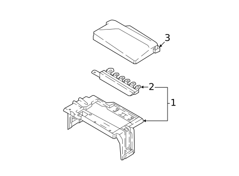 Fuse & Relay for 2020 Volkswagen Atlas Cross Sport #3