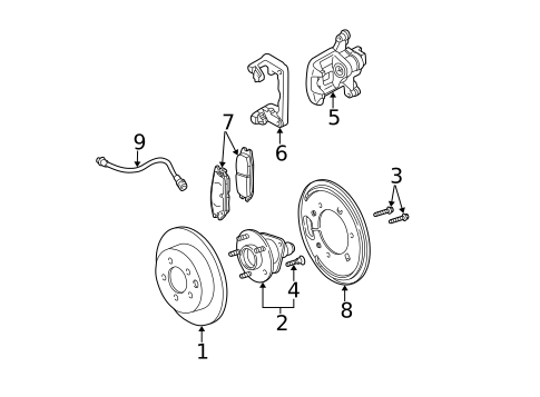 Drums & Rotors for 2006 Buick Rendezvous #1