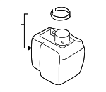 46043SJ030 - Engine: Resonator for Subaru: Crosstrek, Forester, Impreza Image
