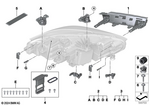 63115A9D108 - Lighting: Bracket Headlight Right for BMW Image