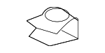 BGV456145 - Body: Bumper Cover Reinforcement Clip for Mazda Image