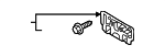 DB4G50170B - Body: License Plate Bracket for Mazda Image