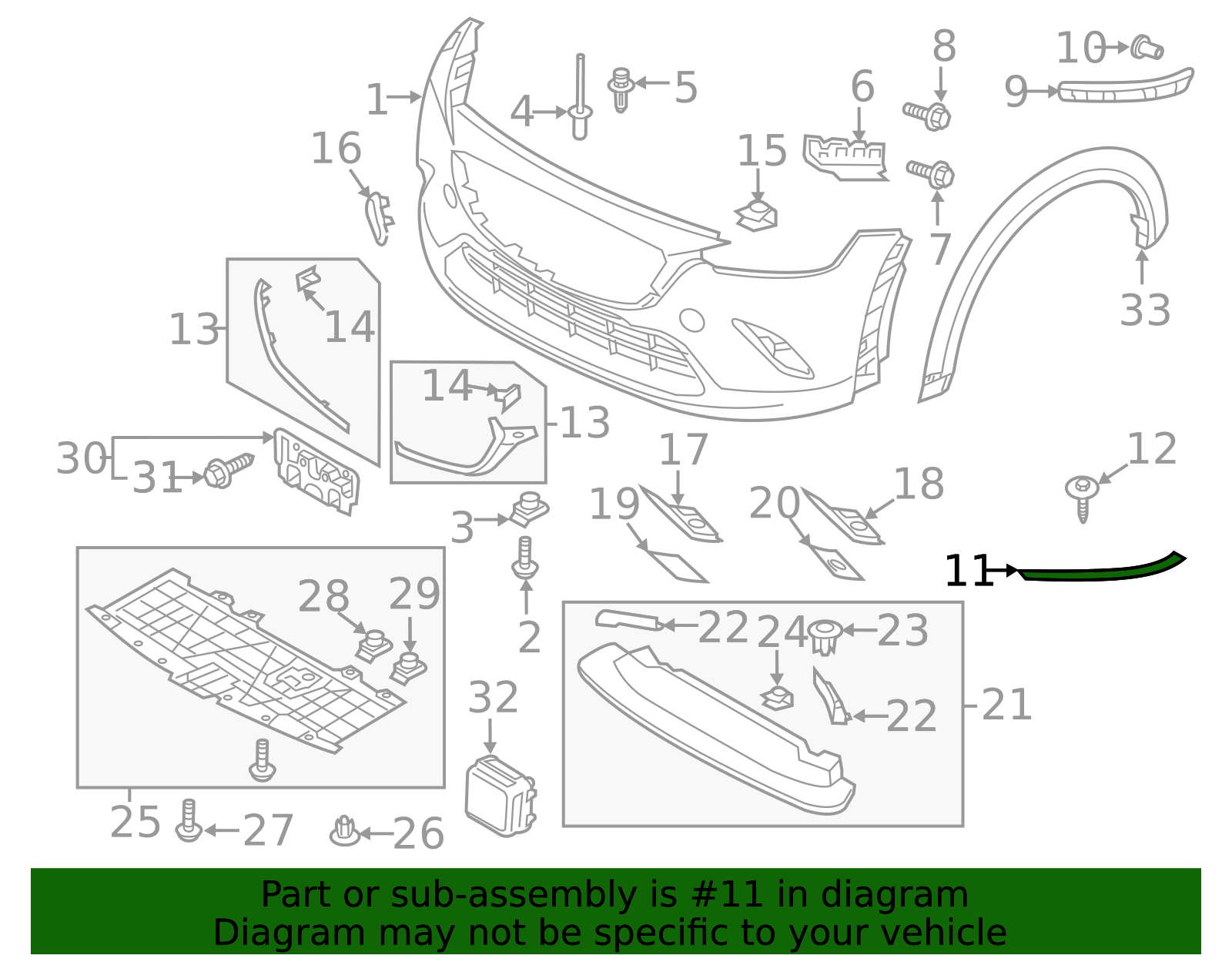 2019-2021 Mazda CX-3 End Protector - Passenger Side (RH) DL9A-50