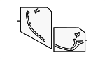 D10J507J0C - Body: Bumper Trim for Mazda Image