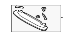 DB4F500S0 - Body: Bumper Cover Reinforcement for MAZDA Image