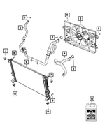68153921AA - Cooling: Coolant Antifreeze for Mopar Image