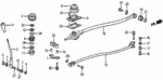 54105692010 - Chassis: WASHER, THRUST for Honda Image