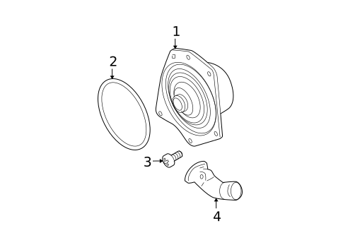 Water Pump for 2009 Dodge Charger #0