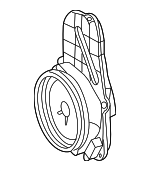 86160AD070 - : 2001-2004 Toyota Tacoma - Rear Dr Speaker for Toyota: Tacoma Image