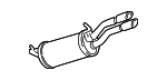 3B0253609E - Exhaust: Muffler for Volkswagen: Passat Image