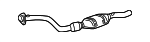 4B0254550NX - Exhaust: Converter &amp; Pipe for Volkswagen: Passat Image