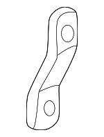 8D0253268A - Exhaust: Converter &amp; Pipe Plate for Volkswagen: Passat Image