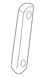 4B0253268 - Exhaust: Converter &amp; Pipe Plate for Volkswagen: Passat Image