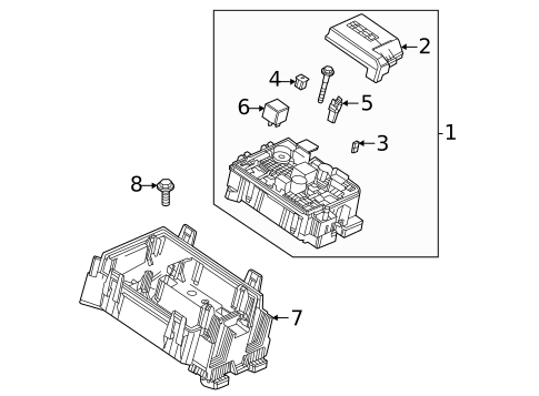 Fuse & Relay for 2024 Chevrolet Trailblazer #0