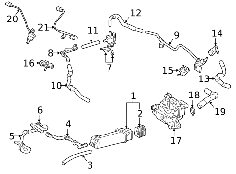Emission Components for 2019 Lexus UX250h #0