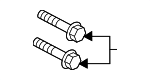 30622868 - Suspension: Upper Plate Bolt for Volvo Image
