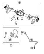 68283299AF - : Axle Vent Hose for Jeep: Wrangler Image