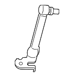 37146873098 - Electrical: Rear Sensor Control Rod for BMW Image