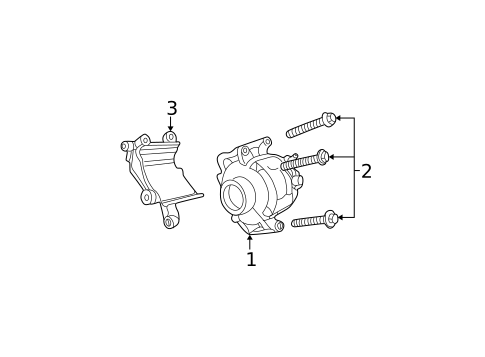 Alternator for 2003 Chrysler Sebring #0