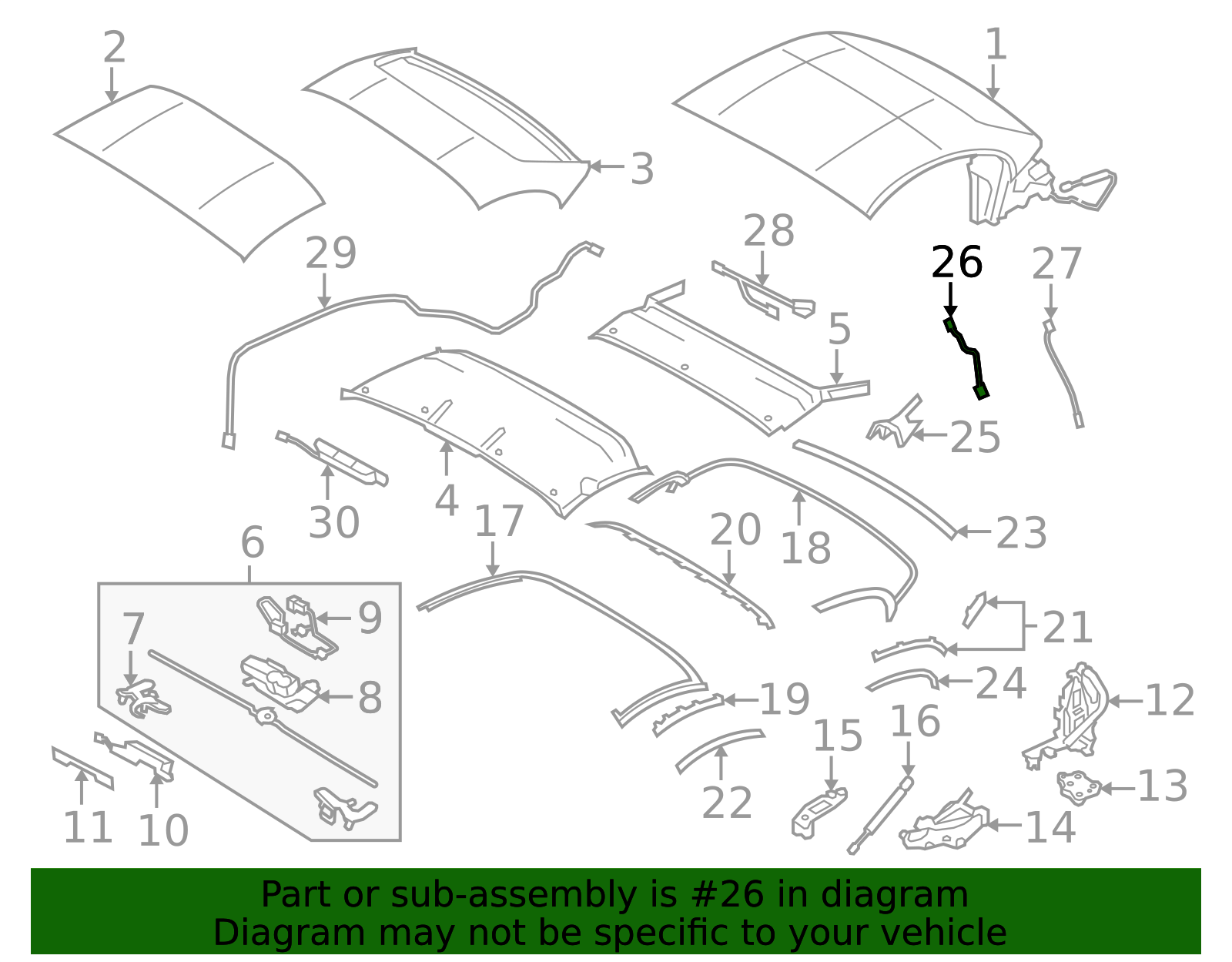 54377227398 - 2009-2016 BMW Z4 Micro-Switch (54-37-7-227-398
