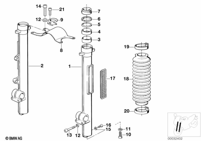 31421458226 - : Hose Clamp for BMW-Motorrad Image