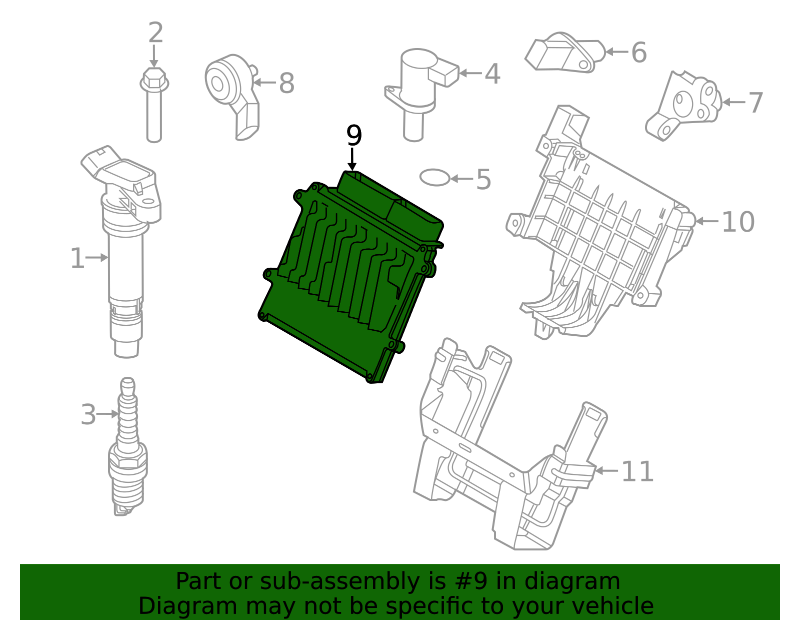 36002166 - Engine Control Module - 2008-2010 Volvo | Volvo OEM Parts Direct