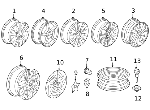 Wheels for 2015 Honda Accord #0