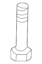 JBU11222F - Body: Energy Absorber Bolt for Jaguar Image