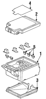 12077569 - Electrical: Fuse &amp; Relay Box for Oldsmobile: Aurora Image