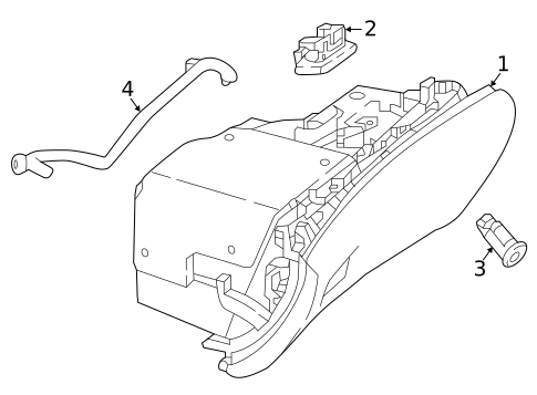 Glove Box for 2021 Mercedes-Benz AMG GT 63 S #0