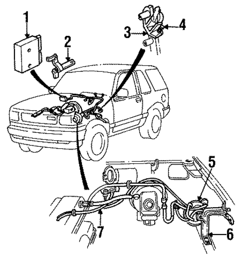 Cruise Control for 1991 Mazda Navajo #0