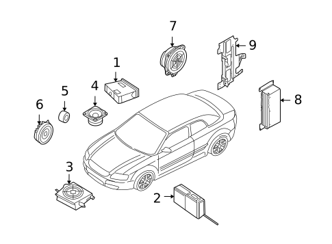 Sound System for 2005 Audi A4 Quattro #2