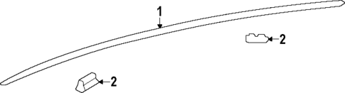 Exterior Trim - Roof for 2025 Toyota Prius #0