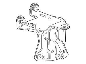 1K1614235E - Electrical: 2009-2019 Volkswagen - Mount Bracket for Volkswagen: Beetle, Eos, Golf, Golf R, GTI, Jetta, Passat Image