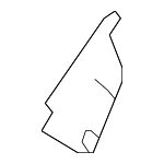 25193841107E94 - Body: Inner Cover for Mercedes-Benz Image