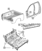 5255216 - Body Sheet Metal Except Doors: Body Plug for Mopar Image image