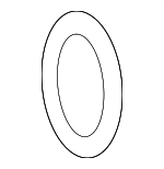 9462241600 - Suspension: Rear Upper Control Arm Washer for Lexus: LS460, LS500, LS500h, LS600h, RC F Image