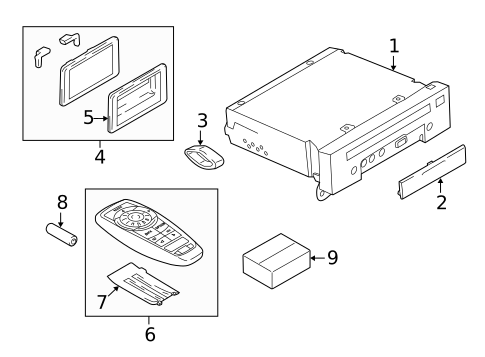 Entertainment System Components for 2017 BMW X5 #0