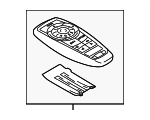 65129320241 - Electrical: Remote Control for BMW Image