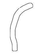 79776SZAA00 - HVAC: Outlet Hose for Honda: Pilot Image