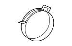 2104630117 - Steering: Boot Clamp for Mercedes-Benz Image