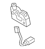 4N0823509A - Body: Lock &amp; Switch for Audi: A8 Quattro, S8 Image