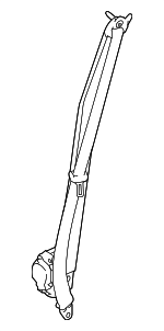 LR072152 - : Lap &amp; Shoulder Belt for Land Rover: Discovery Sport Image