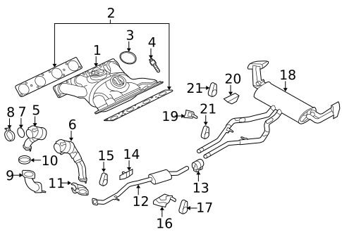 Exhaust Manifold for 2011 BMW X6 #0