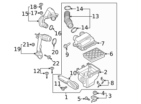 Air Intake for 2019 Lincoln Continental #0