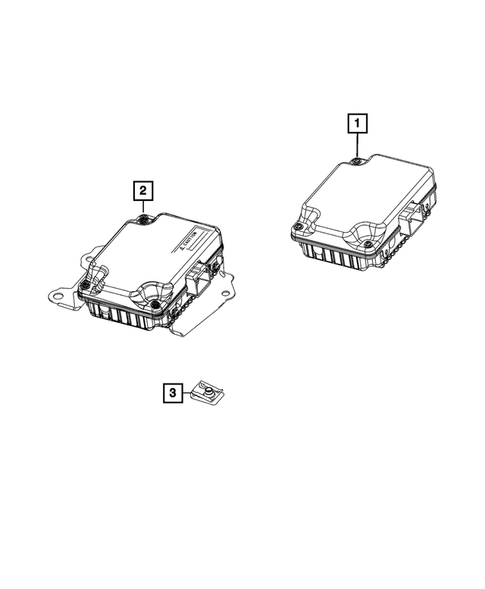 Keys, Modules and Engine Controllers for 2021 Jeep Grand Cherokee L #10