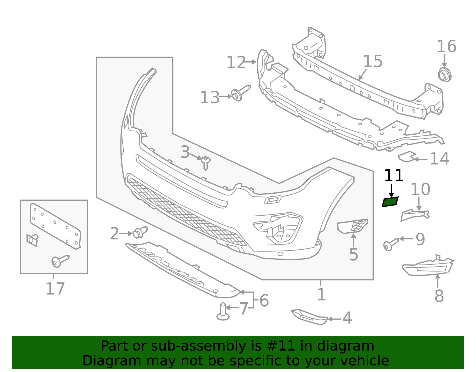 Couvercle Lave-phare Avant Pour Land Rover Discovery Sport 2015-2019 - Gauche, Pièce Apprêtée LR061225