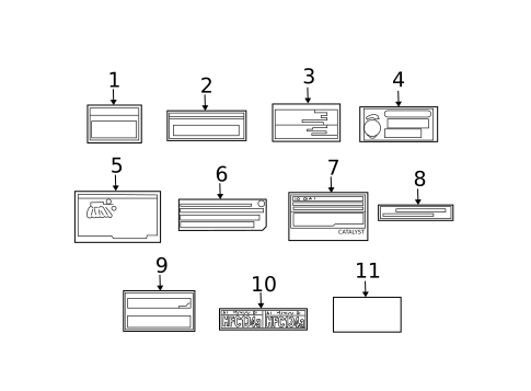 Labels for 2001 Toyota Avalon #0