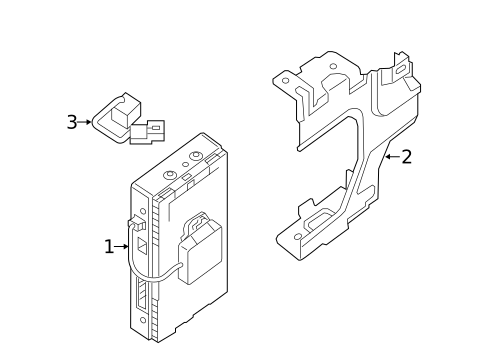 Communication System Components for 2019 Nissan Sentra #0